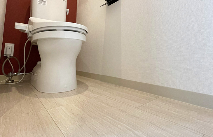 クッションフロア トイレ