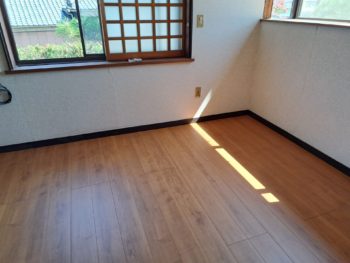新潟市中央区　T様邸　洋室床修繕工事